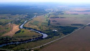 На реке Ранова в Кораблинском районе Рязанской области