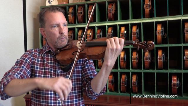 Fine Violin Crafted by Violinmaker Lorenzo Ventapane in 1820 смотреть онлайн