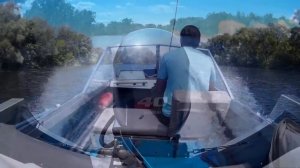 Тест скорости лодки ОКА-4 / Винт Solas New Saturn 11 1/8 x 14