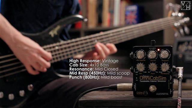 DSM Noisemaker OmniCabSim Deluxe - BASS DEMO