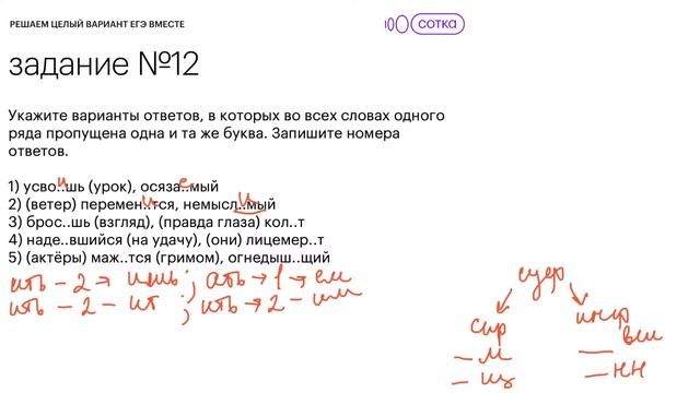 Цыбулько и Дощинский. Решаем вариант №35 ЕГЭ 2023  | СОТКА
