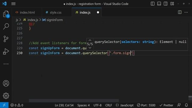 Complete User Authentication: Build Register & Login Forms with HTML, CSS, JS, PHP, MySQL, API