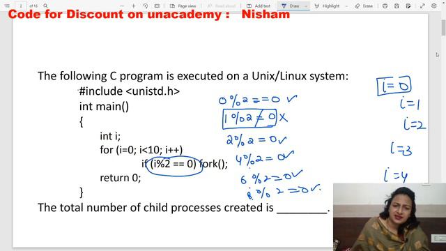 The total number of child processes created is ______ смотреть онлайн