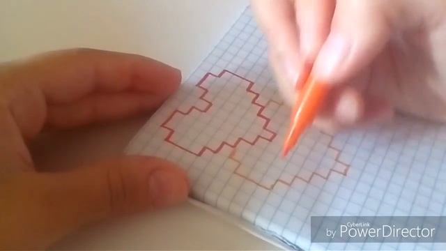 Как нарисовать СЕРДЕЧКИ по клеточкам смотреть онлайн