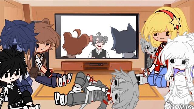Tom and Jerry + others react to their anime version|| lazy bad thumbnail|| last part(srsly)|| смотреть онлайн