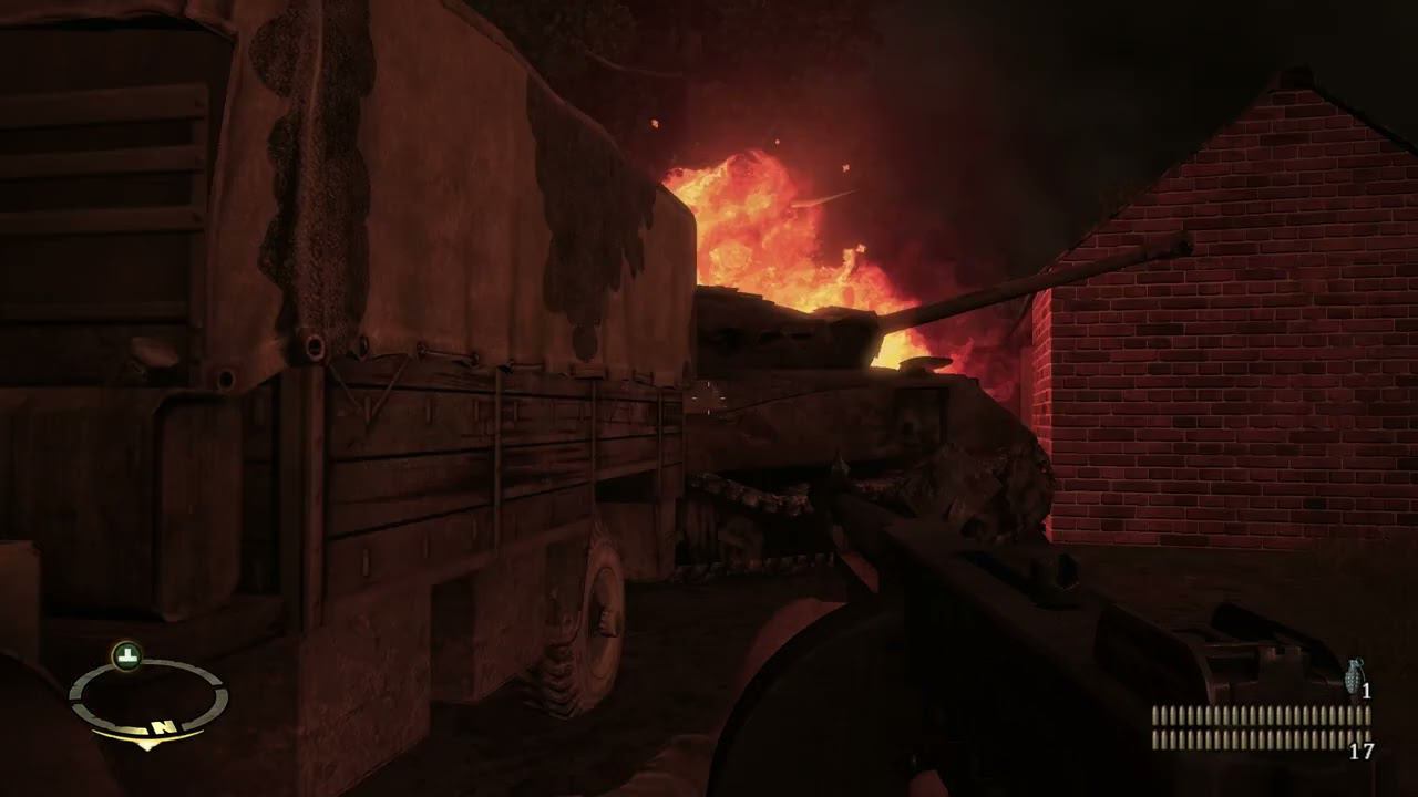 Brothers in Arms. Hells Highway 85 часть У вокзала смотреть онлайн