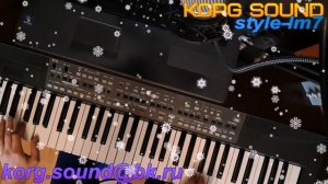 Ласковый Май - глупые снежинки KORG PA600