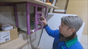 Сборка мебели на конфирматы. Самодельный присадочный станок.