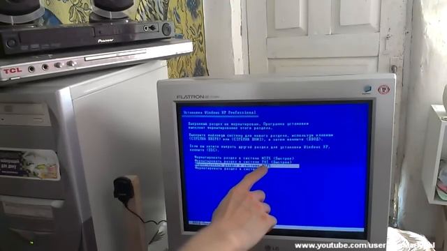 Установка Windows XP SP3  c  Дмитрием смотреть онлайн