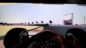 Rfactor 2 ferrari 1996 Eddie Irvine melbourne onboard