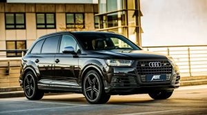 Картинка машина. Чёрный Ауди, кроссовер | Picture machine. Audi black, crossover