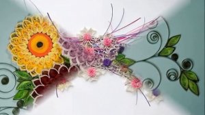 квиллинг -  цветы из бумаги, красиво )))