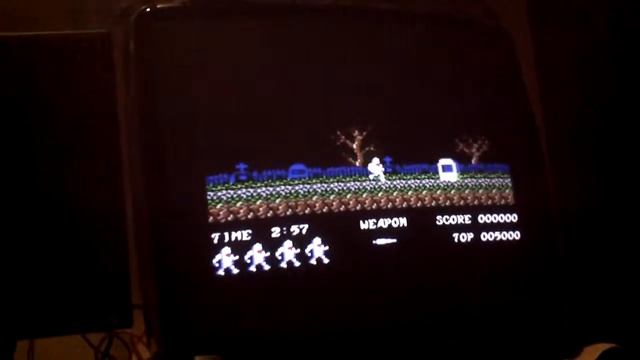 Commodore 64 on Nanao Arcade Monitor, Ghost and Goblins, Winvice смотреть онлайн