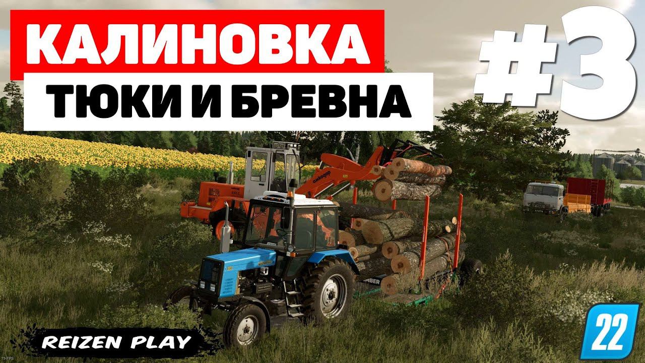 Farming Simulator 22: Калиновка - Чистка участка #3