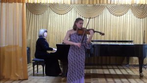 Буряк Ольга 15 лет Э.Элгар "Салют Д`Амур"