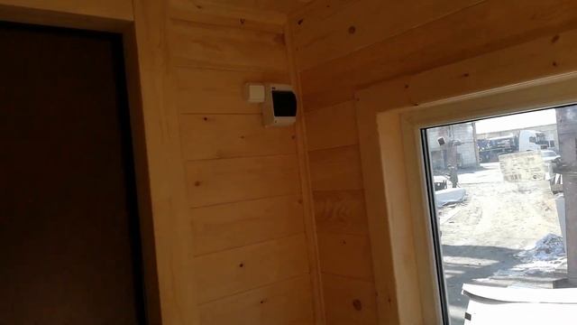Мобильная баня 2,3х4м от компании "Садовый Мир"