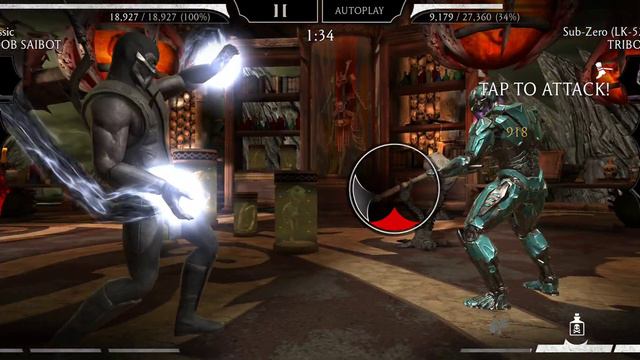 Klassic NOOB SAIBOT+ MK11: JADE + KABAL 🔥 Smoke Triborg Elder 👊 Mortal Kombat Mobile Android