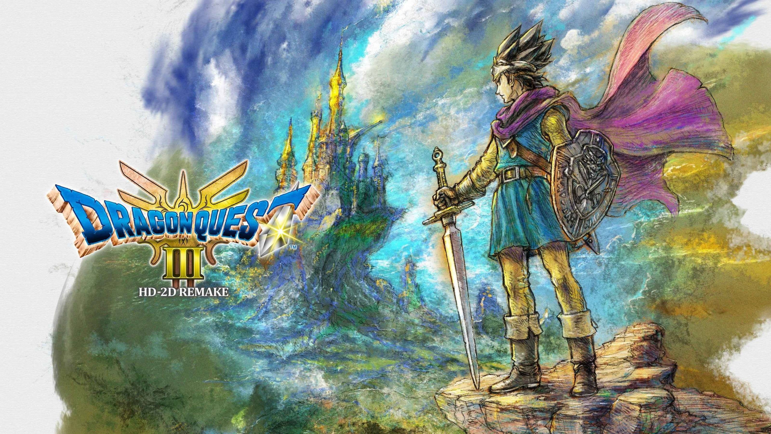Dragon Quest 3 HD-2D Remake Обзор геймплей
