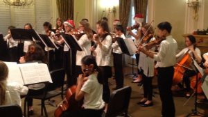 Amati Chamber Orchestra performs Jingle Bells