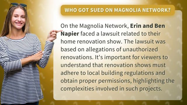 Who got sued on Magnolia Network? смотреть онлайн