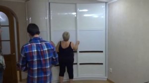 Радиусный шкаф купе Отзыв.  Корпусофф. Купить шкаф купе в Ульяновске. Шкаф купе на заказ