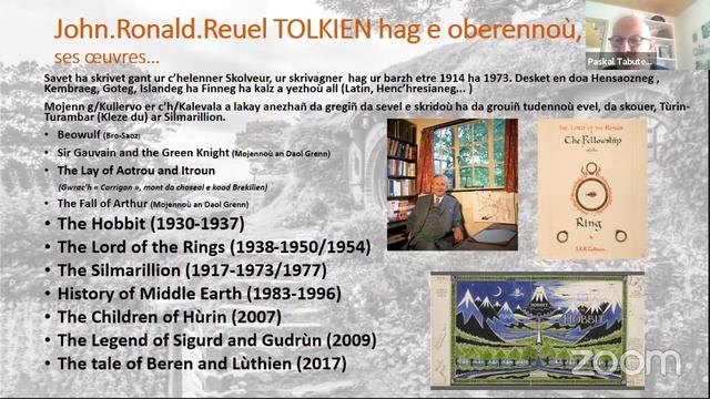 Paskal Tabuteau, "Les légendes celtiques, Tolkien et le Kalevala" - 29/05/2021 смотреть онлайн
