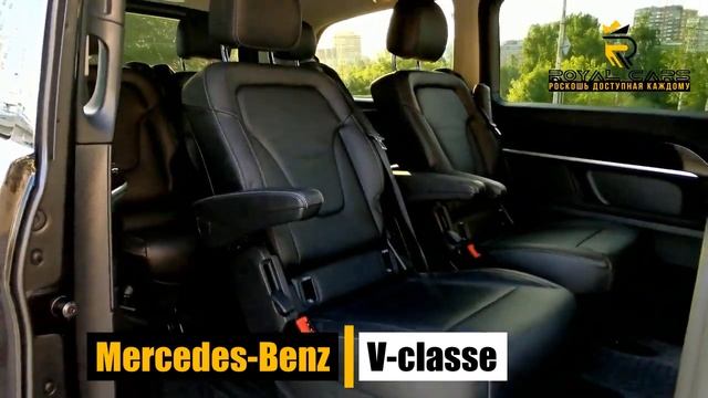 Заказ VIP-такси Mercedes Benz V class с водителем на свадьбу, праздничные и деловые встречи