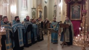 молебное пение с чтением акафиста перед Донской иконой Божией Матери