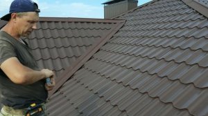 Монтаж трубчатого снегозадержания