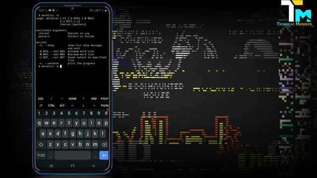 Termux Create Passlist | Termux Create wordlist | how to generate ...