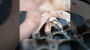 Киа Венга удаляем катализатор. Состояние катализатора на 125 тыс пробега.