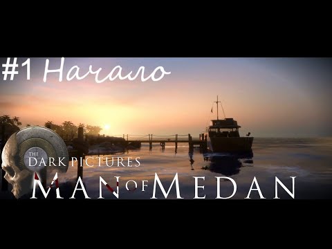 Начало - Прохождение - Dark Pictures Man Of Medan   стрим запись Часть #1