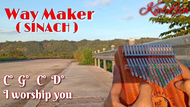 WAY MAKER - SINACH | KALIMBA COVER WITH TABS | KIELLIIN смотреть онлайн