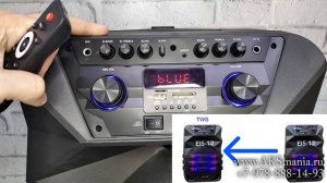 Eltronic EL5-12 - Акустическая система с технологией TWS. Динамик 12 дюймов.Обзор.