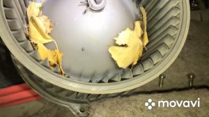 Устранение шума в вентиляторе печки