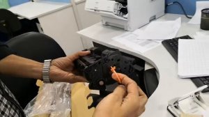 How to toner replace refill HP LaserJet P2035, HP P2055