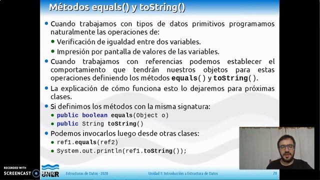 ED - Introducción: Arrays, equals() y toString() смотреть онлайн