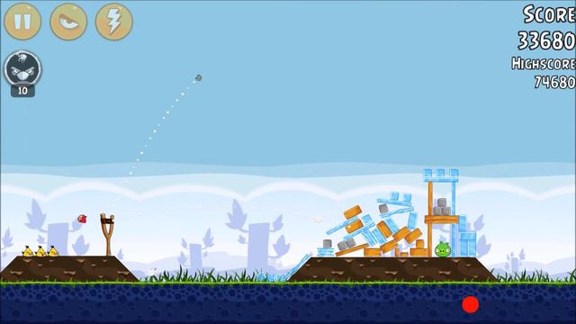 Angry Birds Level 21 Episode 1 (HD) 3 Stars смотреть онлайн