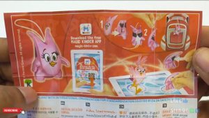 Kinder joy angry birds toys |Free Toys | Kinder joy review | Snack Blogger