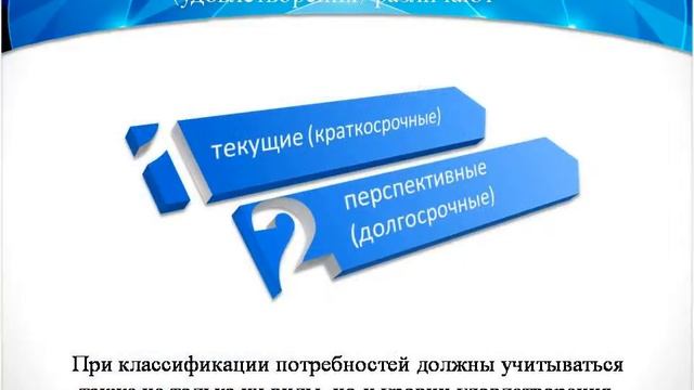 Потребности и ресурсы. Проблема выбора в экономике