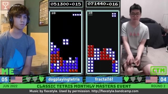 FINALS REMATCH!! Dog, Fractal | Rd 2 | Classic Tetris Monthly Masters смотреть онлайн