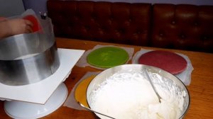 Торт РАДУГА * Торт ЕДИНОРОГ * Торт для девочки*  Торт молочная девочка