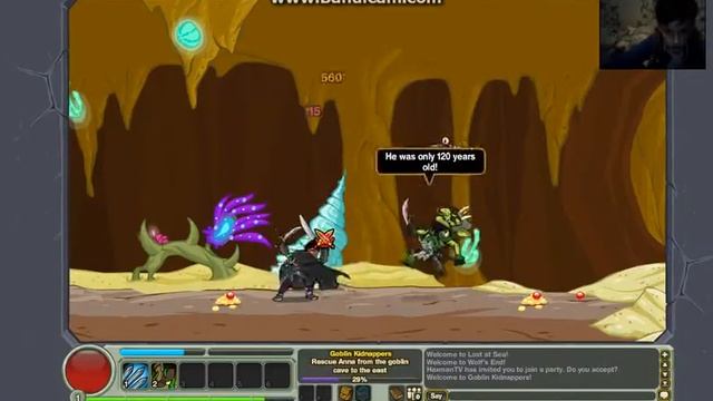 прохождение игры Dungeon Blitz #1 смотреть онлайн