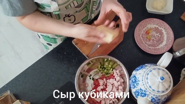 вкусный и быстрый салат "Радуга" смотреть онлайн