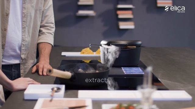 Варочная поверхность ELICA NIKOLATESLA LIBRA со встроенной вытяжкой смотреть онлайн