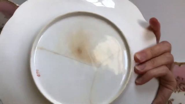Антикварный английский фарфор по самым хорошим ценам тут! Десертный сервиз, Англия, 19 век