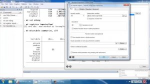 Multiple imputation in Stata®: Setup, imputation, estimation--regression imputation