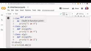 Inheritance MRO method resolution order in OOPS for multilevel and multiple inheritance in Python