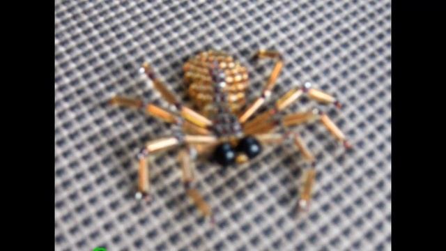 Пауки из бисера (beaded spiders) смотреть онлайн