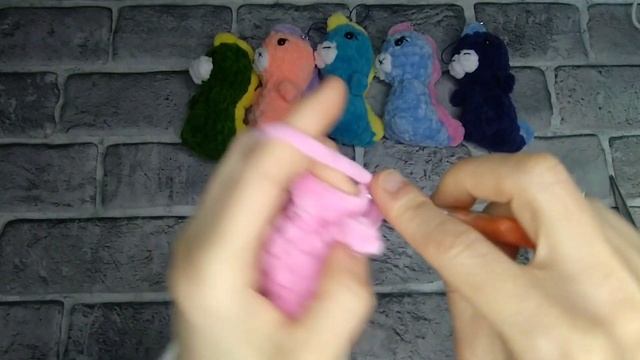 Дракончик-брелок за 20 минут!!! Мастер-класс!!! #вязаныеигрушки #дракоша #вяжуназаказ #подарки